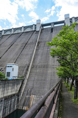 重力式ダムとしては日本二位の高さを誇る浦山ダム