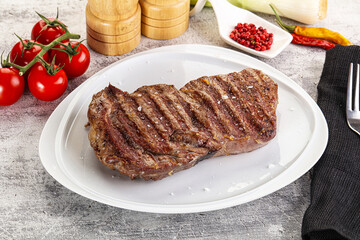 Rib eye steak grilled beef