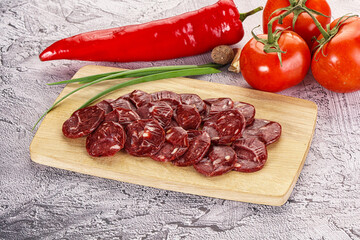 Wild Bear meat homemade sausages