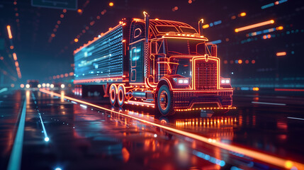 Digital visuals cyber security in truck fleet data protection