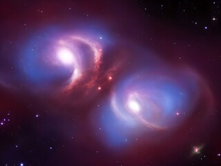  Ethereal Grainy Gradient Galaxies Collision Galaxy Backgrounds for  Cosmic Designs