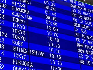 Flight schedule