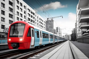 Fototapeta premium Modern Urban Train