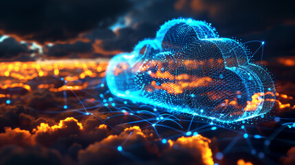 Abstract of global data transfer and virtualization with cloud computing