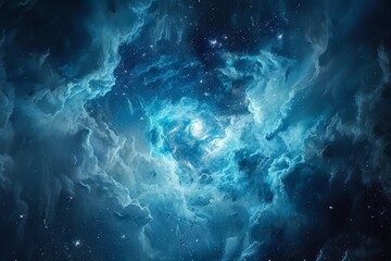 Fototapeta premium The radiation of the Logos of God The divine light at the beginning of heaven. Concept Holy Scriptures, Divine Revelations, Spiritual Enlightenment