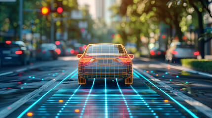 Patented autonomous vehicle futuristic system diagram
