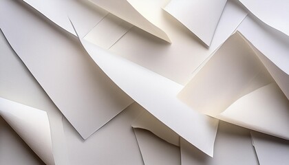 A close-up of a blank white paper sheet with crumpled corners, ready for sketches.
