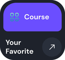 Modern Bento UI Card Commponet SVG