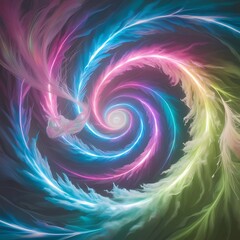 abstract fractal background