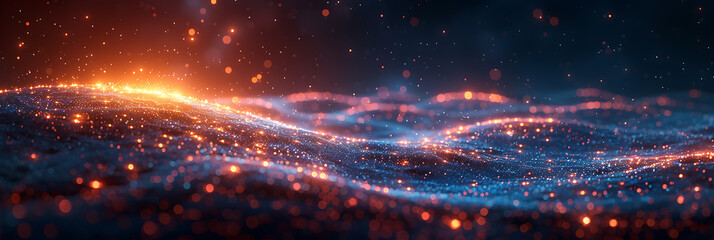 Obraz premium Cybersecurity Alert: Technology Under Siege