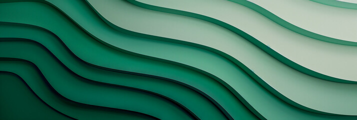 Obraz premium A green background with stripes. Abstract texture. Size banner