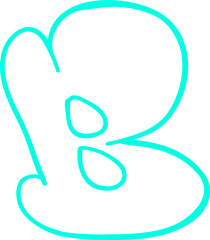 Letter B