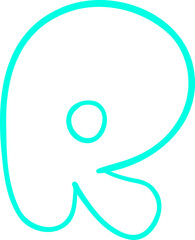 Letter R