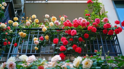 Many roses many colors beautiful roses garden planters