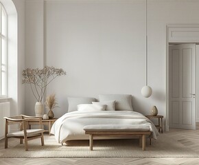 modern japandi bedroom