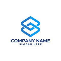 MM initial lettermark in shape of an abstract brain and chain of connection