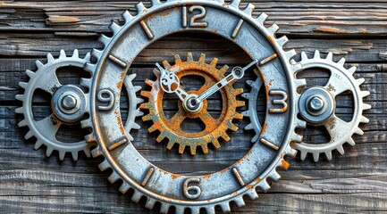 Obraz premium gears and cogs