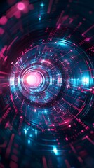 Obraz premium abstract technology background image