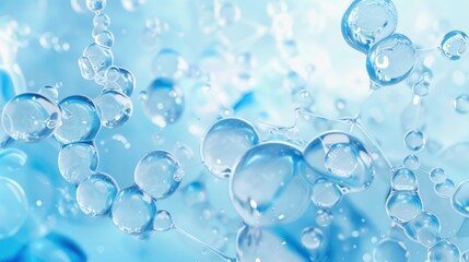 Abstract Water Droplets Background
