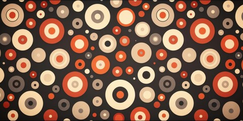 Vintage Circle Pattern Design