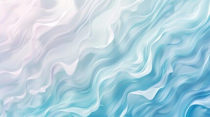 Fototapeta premium Tranquil Blue Gradient Background with Subtle Wave Patterns