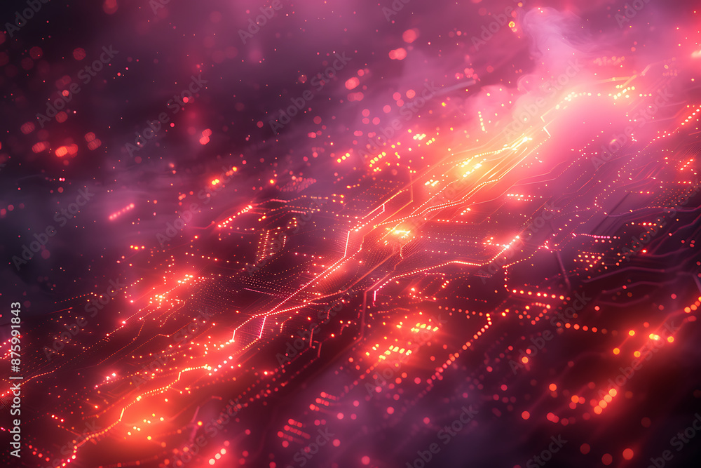 Poster elegant high-tech background with abstract textures