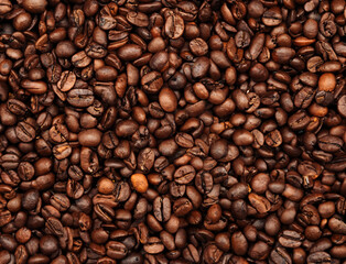 Coffee Beans Macro Shot