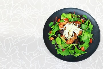 ワンプレート料理　～からあげサラダ～