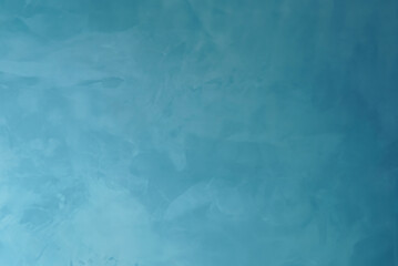 Vintage Cyan Color Palette on Concrete Surface with Sky Texture Background, Modern Interior Design Concept