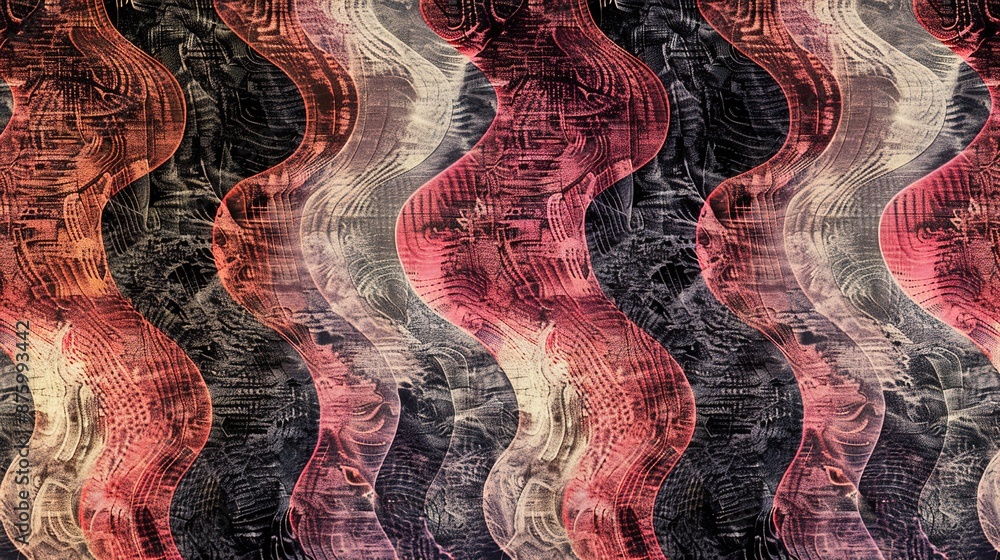 Poster soft abstract textile pattern in muted tones for subtle background use