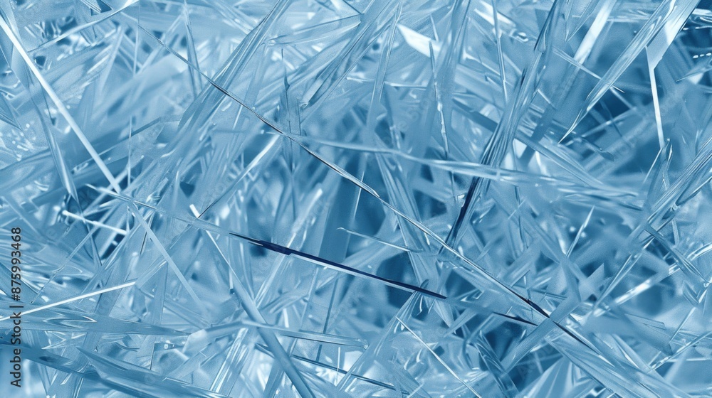 Poster pale blue abstract background or screensaver on pc with sharp lines. ai generative.