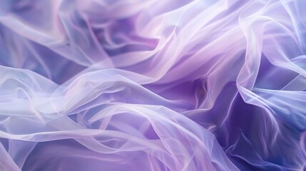 Obraz premium Ethereal Beauty of Macro Tulle Fabric with Soft Dreamy Appearance