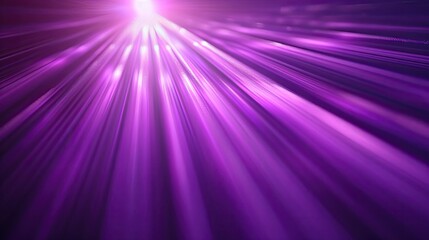 3D Render  Purple Rays of Light