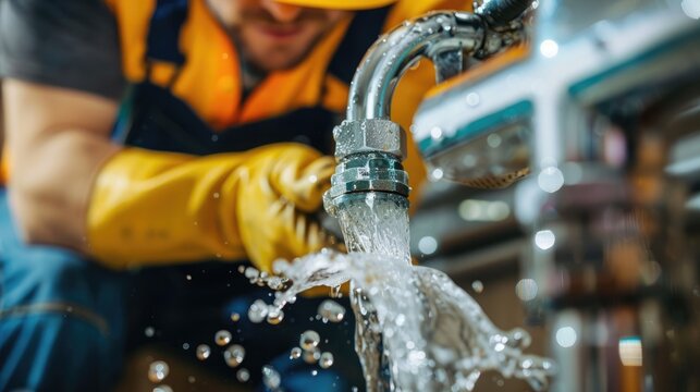 Emergency plumber services for leaking pipes and water fixes, showcasing quick response and expert solutions to prevent water damage