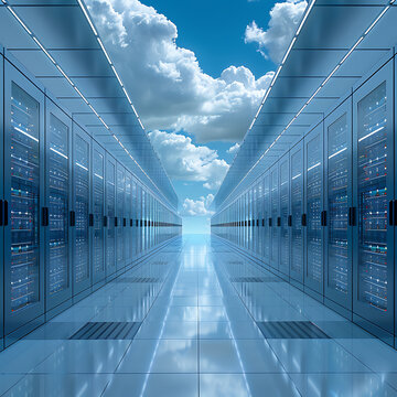 Cloud Computing Infrastructure: Modern Tech Meets Blue Skies