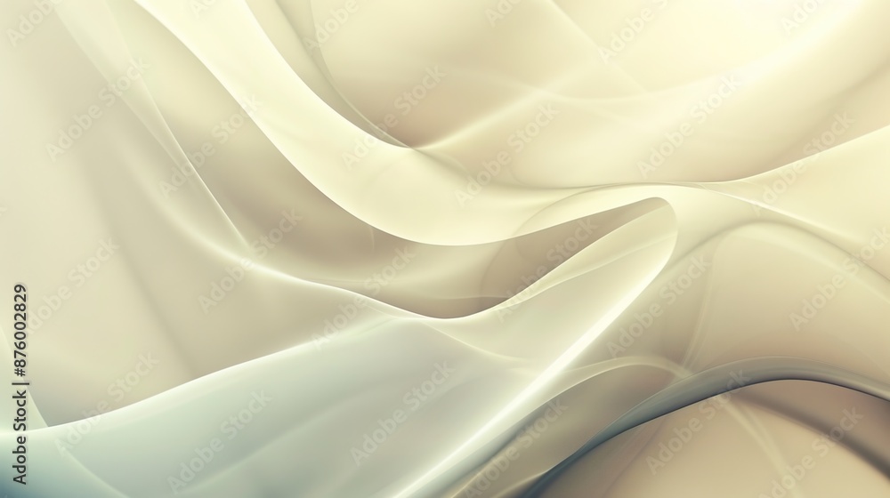 Poster serene cool-toned gradient backdrop with subtle macro movements
