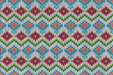 knitted pattern. knitted vector pattern. Seamless gradient pattern for clothing, wrapping paper, backdrop, background.