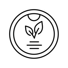 Tooth powder line black icon