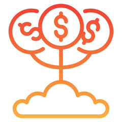 Plant Money Icon