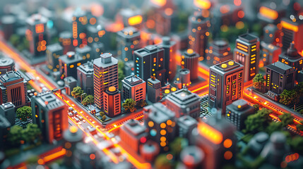 IoT Network in Harmony: Customizable Canvas Background