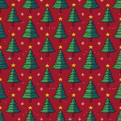 Obraz premium christmas background with christmas tree