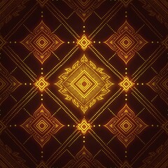 Traditional thai seamless pattern
