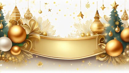 golden christmas background