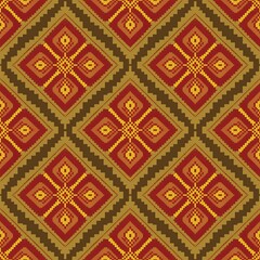 Traditional thai seamless pattern