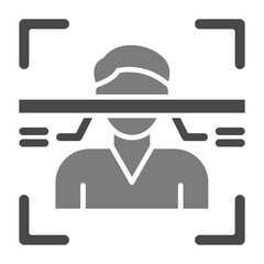 Face scanner Icon