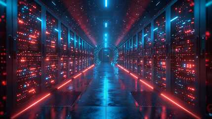 Advanced Tech Network Infrastructure Background