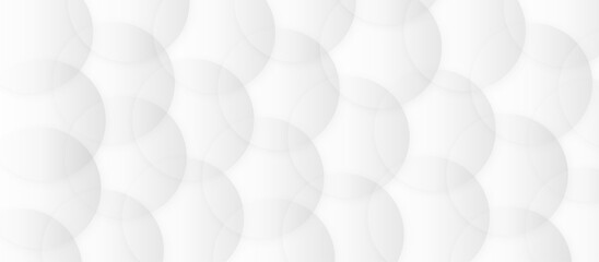 Abstract white and gray technology concept diamond circle geometric background. gradient vector art illustration. soft and trendy business template . futuristic concept background