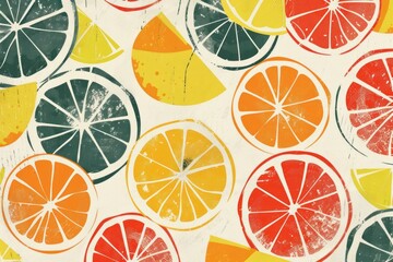 Fresh citrus fruits background with slices and leaves for healthy food and nutrition concept