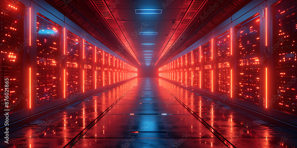 Poster future-proof data storage solutions: empty canvas