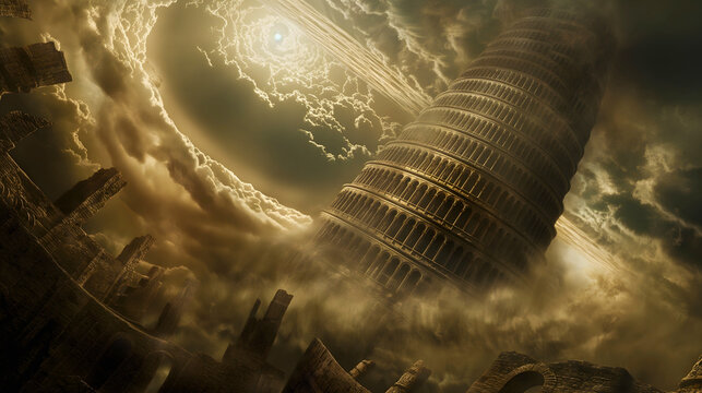 Tower of Babylon, that God destroyed.